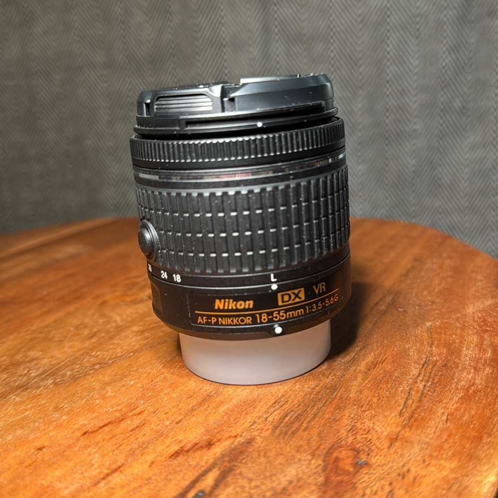 Nikon DX AF-P NIKKOR 18-55mm VR Lens - Black